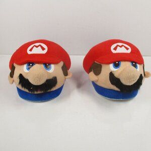 NINTENDO SUPER MARIO BROS. Plush Slippers Mario Youth Size 25cm Unisex Size 9